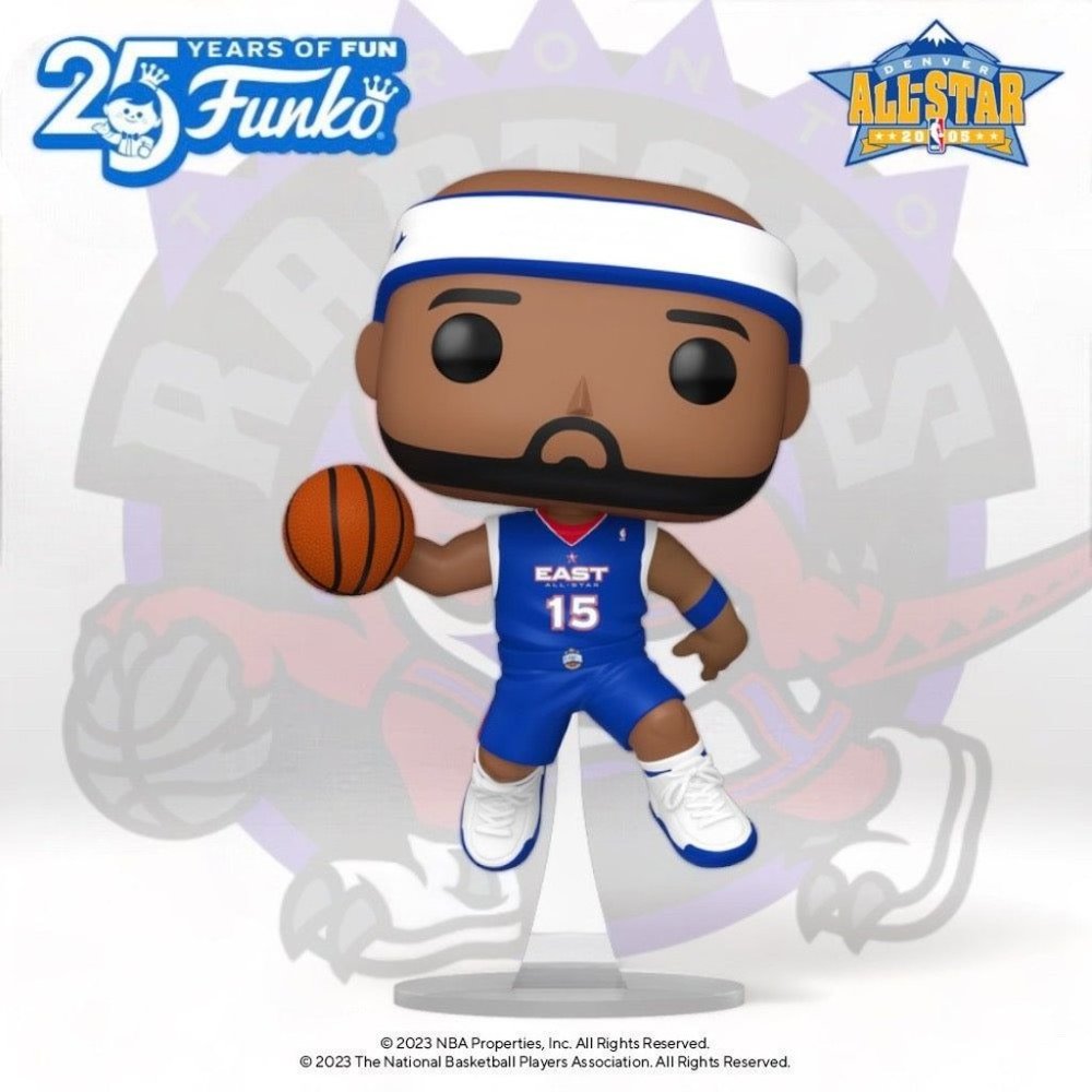 Funko POP! NBA All Stars Vince Carter Toronto Raptors Figure #162!